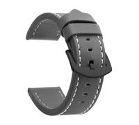 NVYRFS Bracelet de montre tendance en cuir vintage avec boucle en acier inoxydable 18 mm, 20 mm, 22 mm, 24 mm, 20 mm, Acétate, Pas de gemme