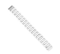 NVYRFS Bracelet élastique rétractable en acier inoxydable, 18mm 14mm 12mm, bracelet de montre élastique en métal, accessoires de montre universels(B Style 18mm)