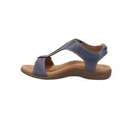 NVYRFS Sandales d'été for femmes, solides, orthopédiques, sangle en T, boucle à crochet, chaussures de plage compensées for dames, sandales grande taille(Blue,40)