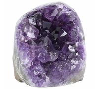 Nvzi Amethyste Pierre Naturelle Pierre Précieuse, Amas Brut Pour Lithothérapie, Pierre Naturelle Lithothérapie, Pierre d'Améthyste Naturelle, Amas de Amethyste, Chakras, Méditation, Columnar(240g)