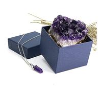 Nvzi Amethyste Pierre Naturelle Pierre Précieuse, Amas Brut Pour Lithothérapie, Pierre Naturelle Lithothérapie, Pierre d'Améthyste Naturelle, Amas de Amethyste, Chakras, Méditation(240g)