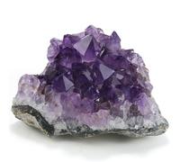 Nvzi Amethyste Pierre Naturelle Pierre Précieuse, Pierre Naturelle Lithothérapie, Amas Brut Pour Lithothérapie, Méditation, Pierre d'Améthyste Naturelle, Amas de Amethyste, Chakras (50g)
