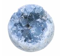 Nvzi Célestite Pierre Naturelle Pierre Précieuse, Pierre Naturelle Lithothérapie, Amas Brut Pour Lithothérapie, Pierre célestite Naturelle, Amas de célestite, Chakras, Méditation (240g)