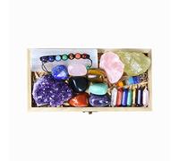 Nvzi Cristaux Et Pierres Précieuses, Cristaux Et Pierres Précieuses, Pierre Semi Precieuse Et Minéraux, Lithotherapie Pierre De Protection Cristal, Coffret Pierres Et Cristaux, Kit Sorcellerie, Chakra