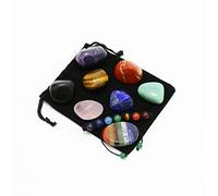 Nvzi Ensemble De Pierres De Chakra, Cristaux Et Pierres Précieuses, Pierre Semi Precieuse Et Minéraux, Coffret Pierres Et Cristaux, Lithotherapie Pierre De Protection Cristal, Kit Sorcellerie