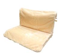 Nvzi Lit d'hiver à suspendre au mur pour animal domestique - Hamac amovible (beige)