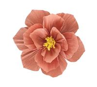 Nvzi Lot de 10 fleurs en papier crépon de 30,5 cm pour décoration murale, décoration de mariage, décoration de fond floral, fête prénatale, fête d'anniversaire, toile de fond photo, décoration d'arche