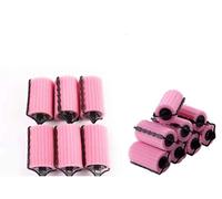 Nvzi Lot de 14 bigoudis en éponge pour cheveux qui ne blessent pas les cheveux, rouleaux de coiffage, outils de coiffage en mousse, support auto-bloquant, facile à faire soi-même, de manière naturelle