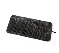 Nvzi Lot de 24 pinceaux de maquillage synthétiques de qualité supérieure pour fond de teint, poudre, anti-cernes, fard à paupières, fard à joues, pinceaux de maquillage avec sac de rangement noir (A11