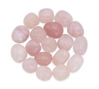 Nvzi Pierres de quartz rose naturelles polies 0,2 kg