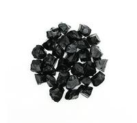 Nvzi Pierres noires en obsidienne noire en vrac pour Wicca, Reiki et cristaux de guérison énergétique, fournitures de sorcellerie, cristal de calcite, pierres hypnotiques (0.5 kg)