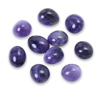 Nvzi Polissage Amethyste Pierre Naturelle, Cristaux Et Pierres Précieuses, Pierre Semi Precieuse Et Minéraux, Lithotherapie Pierre De Protection Cristal, Kit Sorcellerie, Deco Salon, Chakra(10 PCS)