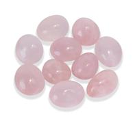 Nvzi Polissage Quartz Rose Pierre Naturelle Brute, Cristaux Et Pierres Précieuses, Pierre Semi Precieuse Et Minéraux, Lithotherapie Pierre De Protection Cristal, Kit Sorcellerie, Chakra(10 PCS)
