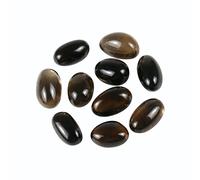 Nvzi Quartz Fumé Pierre Naturelle Lot de 10 Pièces Brutes pour Lithothérapie, Protection Énergétique, Pierre Précieuse Enfant, Pierre Quartz Fumé Naturelle, Cristal de Roche, Minéraux et Chakras
