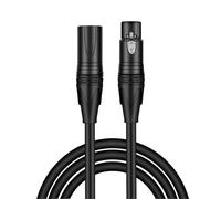 NVZPG AP Cordon de Brassage équilibré XLR mâle vers XLR Femelle Câble de Microphone XLR à 3 Broches for lumières DMX, Enregistrement, systèmes de Haut-parleurs, statistiques Radio(2m)