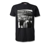 NWA in Brixton London 90's Gangster Rap Hip Hop Art Retro Dr Dre, Ic Cube, Eazy E, T-shirt, Noir , XL/taille unique