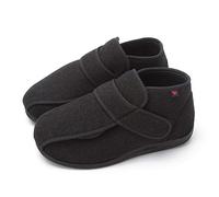 Nwarmsouth Gonflés Arthrite Oedème Swollen Pantoufle,Chaussures de gonflement du pied Magic Tape, chaussures de soins infirmiers de rééducation des patients,Chaussures pour œdèmes diabétiques larges