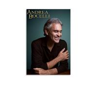 NWFWZP Andrea Bocelli Toile décorative pour chambre à coucher - 40 x 60 cm - Style sans cadre