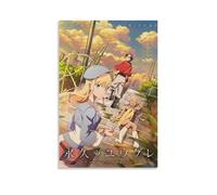 NWFWZP Impression sur toile « Dusk Beyond The End of The World » - Décoration murale - Décoration murale - Décoration pour chambre à coucher - 50 x 75 cm - Style sans cadre