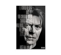 NWGACS Poster sur toile avec paroles de David Bowie « Heroes » - Décoration murale pour salon, chambre à coucher - Style sans cadre - 40 x 60 cm