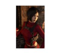 NWGACS Poster sur toile Resident Evil Ada Wong 7 - Décoration murale pour salon, chambre à coucher - Style sans cadre - 60 x 90 cm
