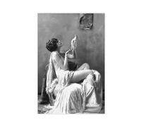 NWGACS Poster vintage sur toile de l'ère des années 1920 Ziegfeld Follies Billie Dove - Décoration murale pour salon, chambre à coucher, sans cadre - 50 x 75 cm