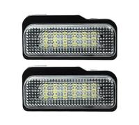 Nwirmtm Plaque D'immatriculation LED Pour Benz Classe S W211 Classe C W203 W219 SLK R171 2001 2002-2016 Feu Arrière LED Blanc Pour Plaque D'immatriculation A2038200256