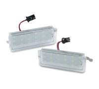 Nwirmtm Plaque D'immatriculation LED Pour Maxima A32 1994-1999 Cefiro Pour SM5 Pour Infiniti Pour I30 2 Pièces LED Blanches Éclairage De Plaque D'immatriculation