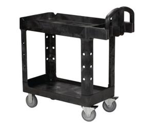 NWL Chariot à étages L990xl450xH850mm cap.charge tot. 226 kg 2 étages RUBBERMAID Quantité:1