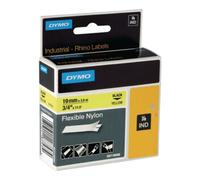 NWL Ruban de marquage l. de bande 19 mm L. de ruban 3,5 m ruban souple en nylon noir Quantité:5