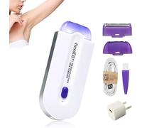 Nwlzx Épilateur Permanent IPL (lumière pulsée puissante), Rasoir USB Multifonction Portable, détourage Rapide et sûre, élimine efficacement l'épilation des Jambes du Corps Bikini