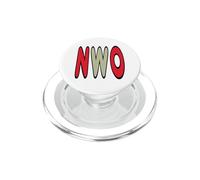 NWO Nouvel Ordre Mondial PopSockets PopGrip pour MagSafe