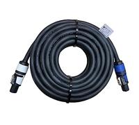 NWP Câble Power Link PowerCON gris sur powerCON bleu - Power-Out vers Power-In - 3 x 2,5 mm² - Câble en caoutchouc - NAC3FXXB / NAC3FXXA - 10 m