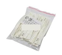 NWPNLXEA 0402 SMD Ceramic Capacitor Assorted Kit 1pF-10uF 50values*50PCS=2500PCS Chip Ceramic Capacitor Samples Kits