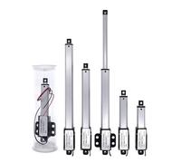 NWPNLXEA 100mm DC12V Mirco Linear Actuator with Brackets 30N/60N/100N/150N Electronic Starter Controller Eectric Push Rod Putter (B-Type,100N 8mm s)