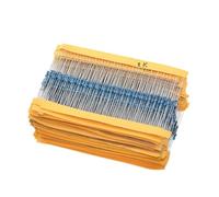 NWPNLXEA 100pcs 1/4W 1R~22M 1% Metal Film Resistor 100R 220R 1K 1.5K 2.2K 4.7K 10K 22K 47K ohm Resistance (360K)