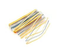 NWPNLXEA 100pcs 1/6W 1% Metal Film Resistor 1.5K 100K 100R 10K 10R 150K 1K 1M 2.2K 200R 20K 220R 2K 330R 33K 4.7K 470R 47K 5.1K 510R ohm (1K)