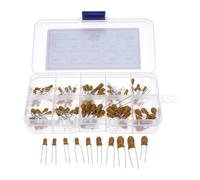 NWPNLXEA 100Pcs 10Value 16V Tantalum Capacitor Assorted Mixed Kit Box Assorstment 1uF 2.2uF 3.3uF 4.7uF 10uF 15uF 22uF 33uF 47uF 100uF