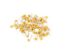 NWPNLXEA 100Pcs Multi-Layer Monolithic Ceramic Chip Capacitor 50V 20PF~4.7UF 5.08mm Pin Pitch 100NF 22NF 1UF 4.7UF (47PF)