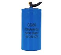 NWPNLXEA 100UF 250V AC Starting Capacitor for Heavy Duty Electronic Starter Air Compressor Red Yellow Two Wires