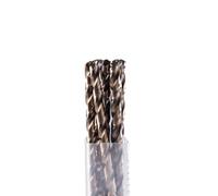 NWPNLXEA 10Pcs 0.5mm-8.0mm M35 HSS-CO Cobalt Drill Bits HSS Twist Drill Bit for Stainless Steel (0.5/1.5/2/2.5/3/4/4.5/5/5.5/6/6.5/7/8mm)(3.1mm) NWPNLXEA