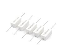 NWPNLXEA 10pcs 5W 5% Cement Resistor Power Resistance 0.1~10K 0.05R, 0.25R, 5R, 6.2R, 0.68R 7.5R 8.2R 15K 1.5K 1.2R, 1.2k,0.1R, 1K, 10K, 100K ohm (75r)