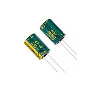 NWPNLXEA 10pcs/lot 450V47UF 47UF 450V High-Frequency Crystal Electrolytic Capacitor Volume 16X25MM