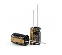 NWPNLXEA 10Pcs Speaker Audio Filter Capacitor Audio Aluminum Electrolytic Capacitor for Audio HiFi Amplifier 25UF 50UF 100UF 47UF 100UF (50V47UF 10x16)