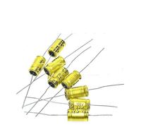NWPNLXEA 10pcs100v 2.2/3.3U/4.7/6.8/10UF/15/22/33/47uf NP 10x16mm Frequency Division Promise NP axial Horizontal electrolytic Capacitor (47UF100V 10X20MM)