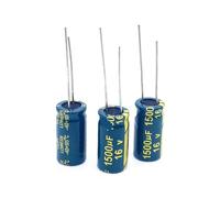NWPNLXEA 110pcs/lot 1500uf16V High-Frequency Low-impedance Aluminum Electrolytic Capacitor Size 10 * 20MM 16V 1500uf 20%