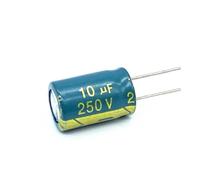 NWPNLXEA 110pcs/lot 250v 10UF Aluminum electrolytic Capacitor Size 8 * 12 10UF 20%