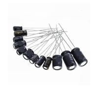 NWPNLXEA 120pcs 12 Value kit 1uF-470uF Electrolytic Capacitor Package 1UF 2.2UF 3.3UF 4.7UF 10UF 22UF 33UF 47UF 100UF 220UF