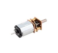 NWPNLXEA 12GAN20 DC Gear Electronic Starter 3V 6V 12V DIY Model Smart Car Robot Robotic Arm Dual Shafts Electronic Starter (1 Ratio 210,6V- A12)