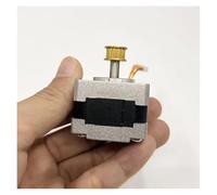 NWPNLXEA 14H33HM NEMA 14 35MM Hybrid Stepper Electronic Starter 2-Phase 4-Wire Stepping Electronic Starter 5mm Shaft Pulley Gear for 3D Printer CNC Robot (18mm with Gear)
